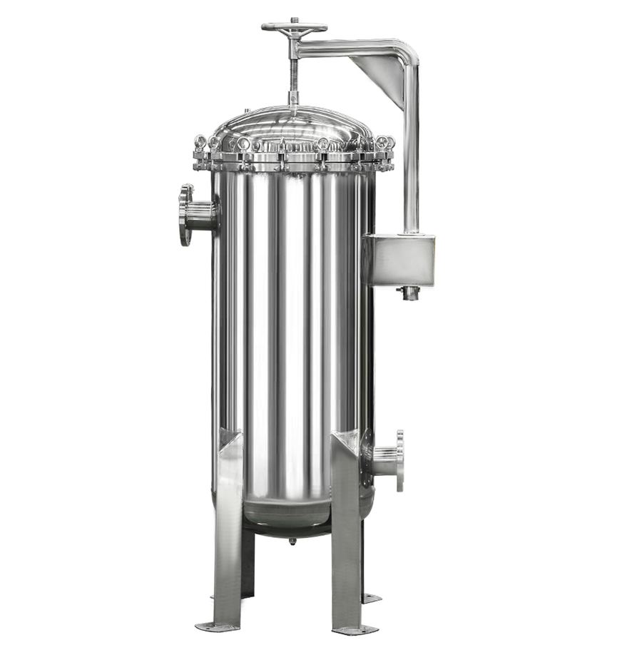 Bag Filter Housing - Sanitary stainless steel bag filter housing, widely used across industries - Ningchuan Water Treatment